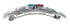 Native American Navajo Turquoise Coral Sterling Silver Hair Barrette JX131020